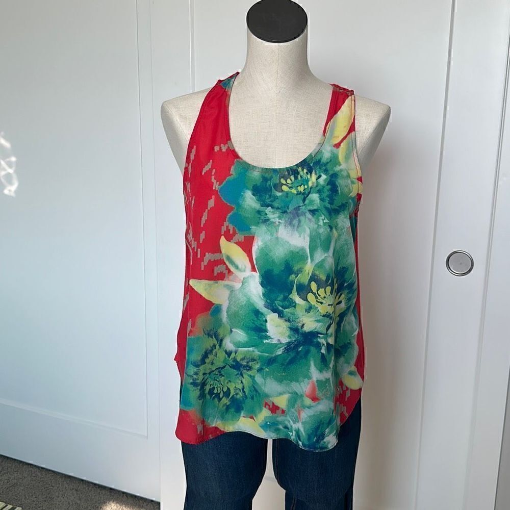 A. Byer Floral Top
